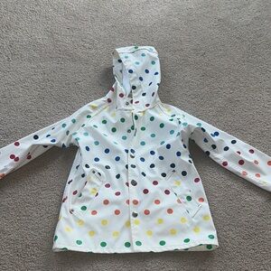 Primary polka dot rain jcoat